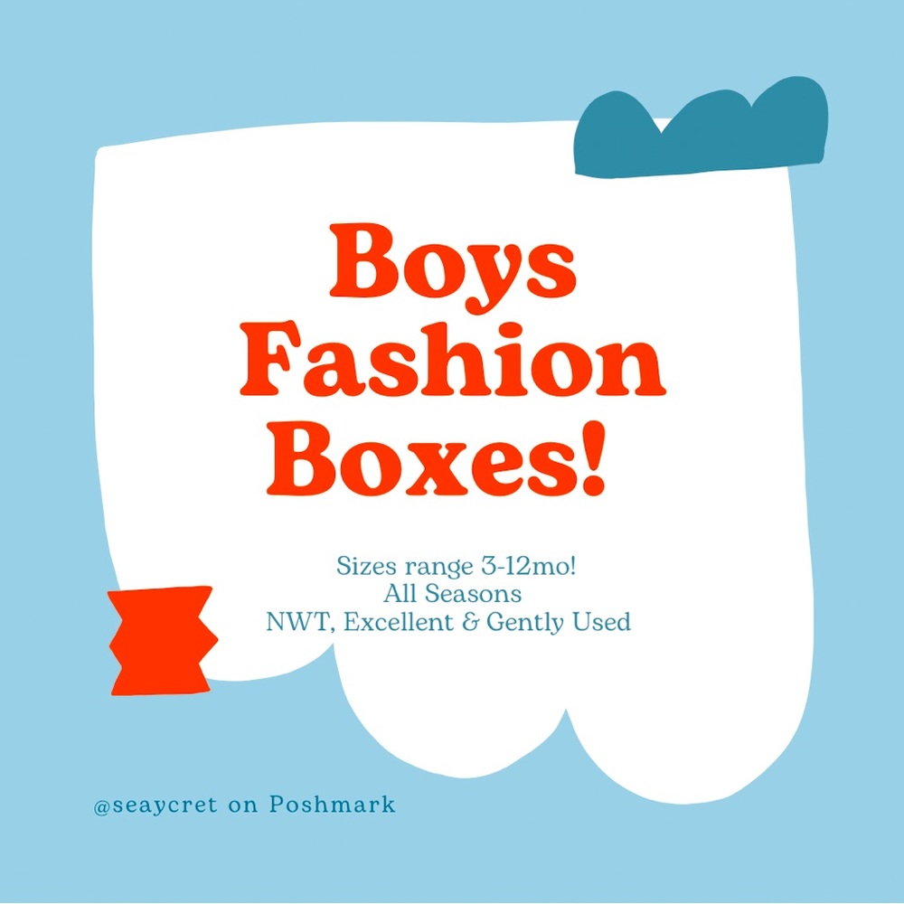 Infant Boy Clothing Mystery Boxes (3-12mo)